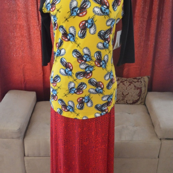 LulaRoe Randy T-shirt with Balloons XXS - NWT - Picture 5 of 5